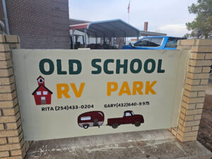 Old School RV Park in Goldsmith TX